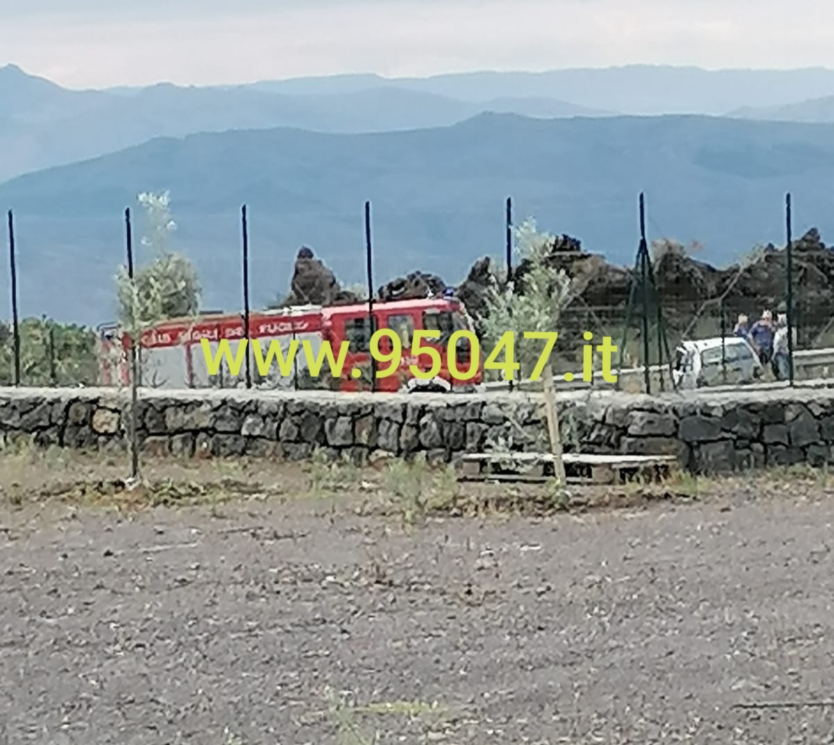 GRAVISSIMO INCIDENTE SULLA 284, VIGILI DEL FUOCO ED ELISOCCORSO SUL POSTO