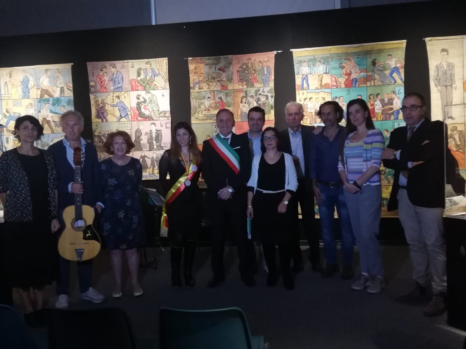 ROMA: INAUGURATA MOSTRA “AVVICINÀTI AMICI, C’E’ BUSACCA"