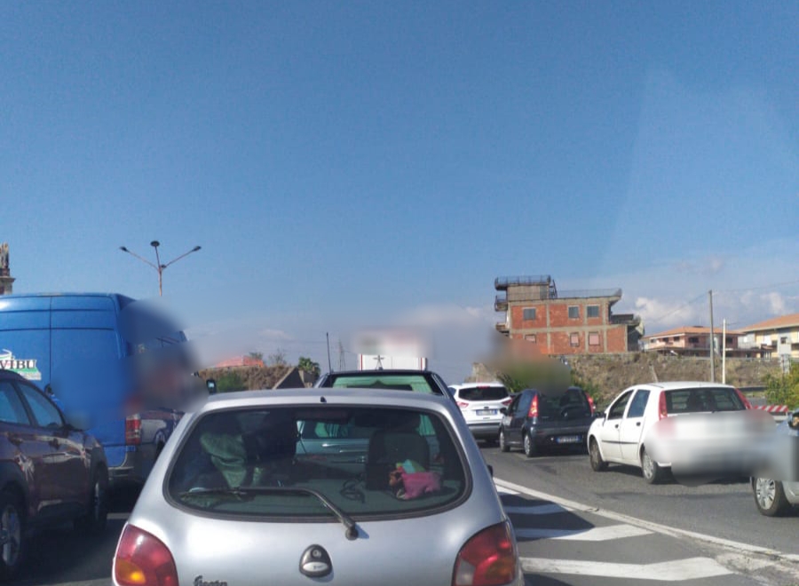 SS121: ENNESIMO INCIDENTE NEI PRESSI DELLO SVINCOLO PIANO TAVOLA