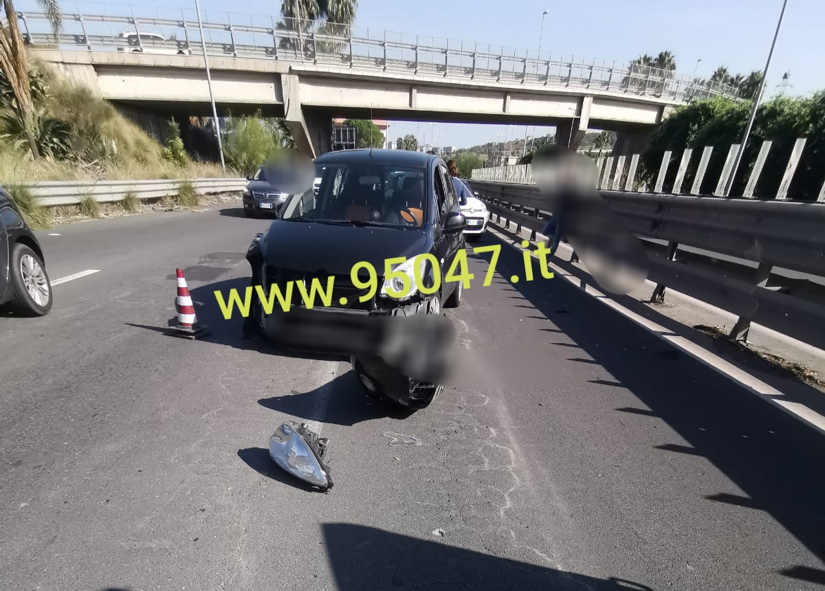 TAMPONAMENTO SULLA SS121 IN TERRITORIO DI MISTERBIANCO