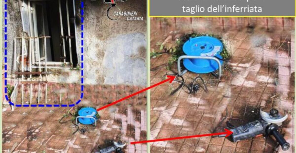 ACI CASTELLO: SEGANO LE SBARRE DELLA FINESTRA PER ENTRARE IN CASA, LADRI IN MANETTE - 