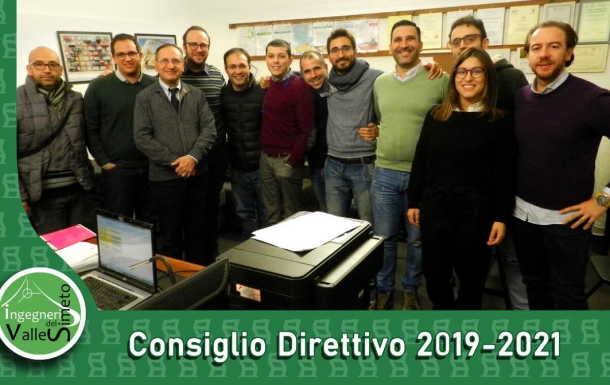 ASSOCIAZIONE INGEGNERI DELLA VALLE DEL SIMETO RINNOVO CONSIGLIO DIRETTIVO - 