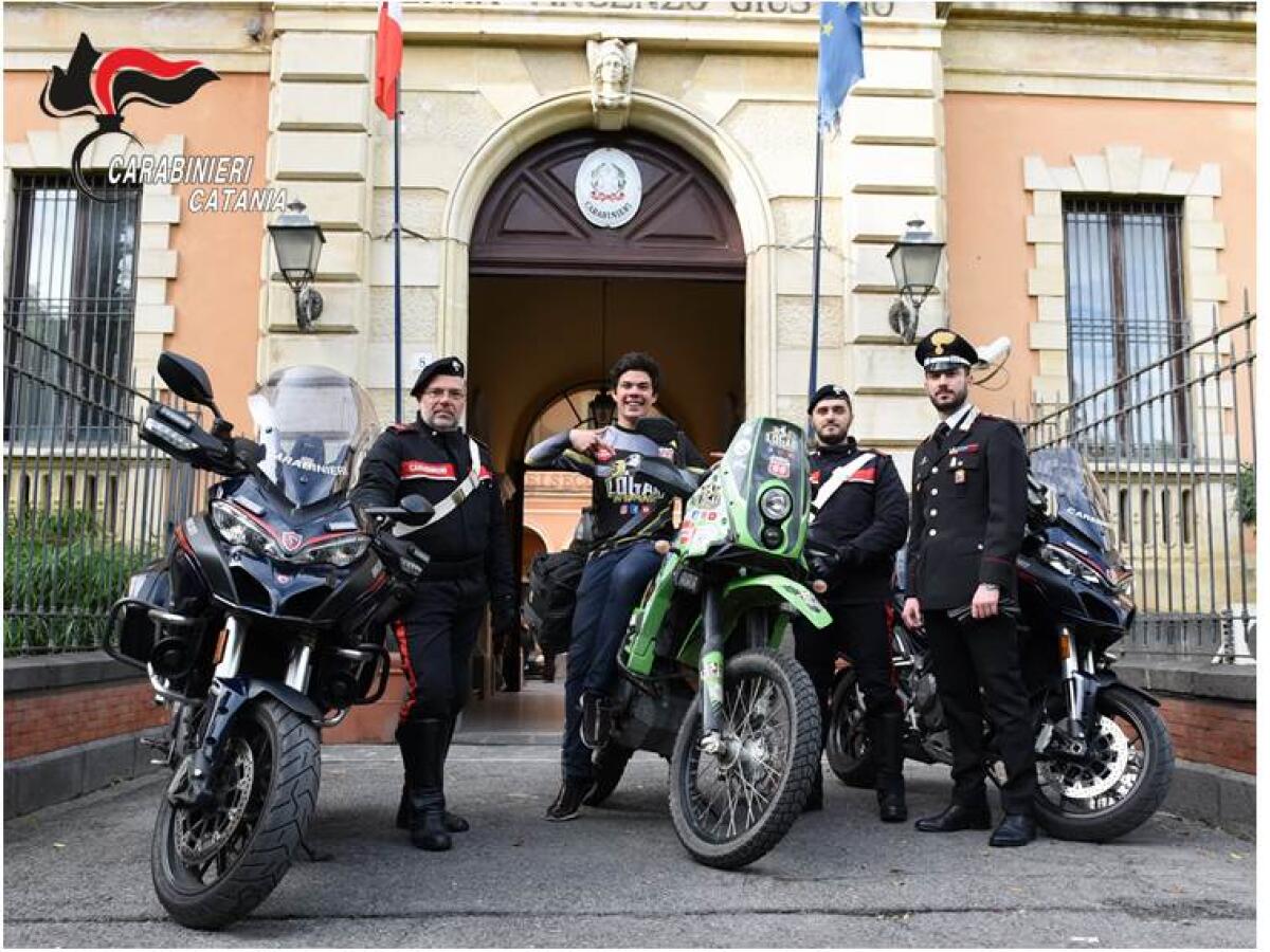 GRAZIE AI CARABINIERI IL SOGNO DI BERNARDO RIPARTE DA CATANIA - 