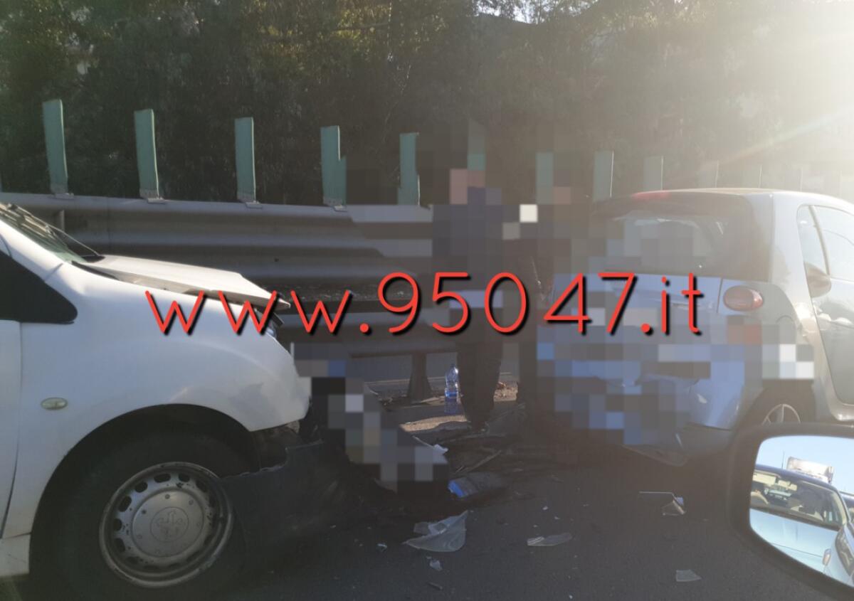 DOPPIO INCIDENTE SULLA SS121, FERITI - 