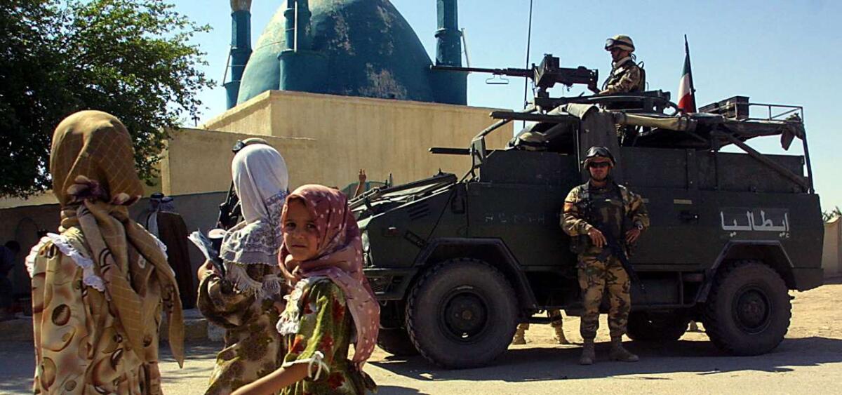 IRAQ, ATTENTATO CONTRO I MILITARI ITALIANI: CINQUE FERITI, TRE SONO IN GRAVI CONDIZIONI - 