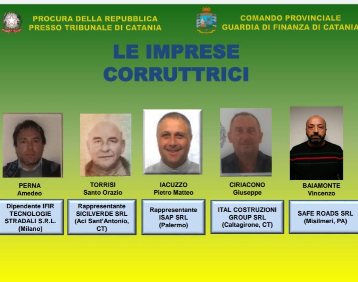 CORRUZIONE ANAS 9 ARRESTI, TANGENTI SU LAVORI DI RIFACIMENTO STRADE - 