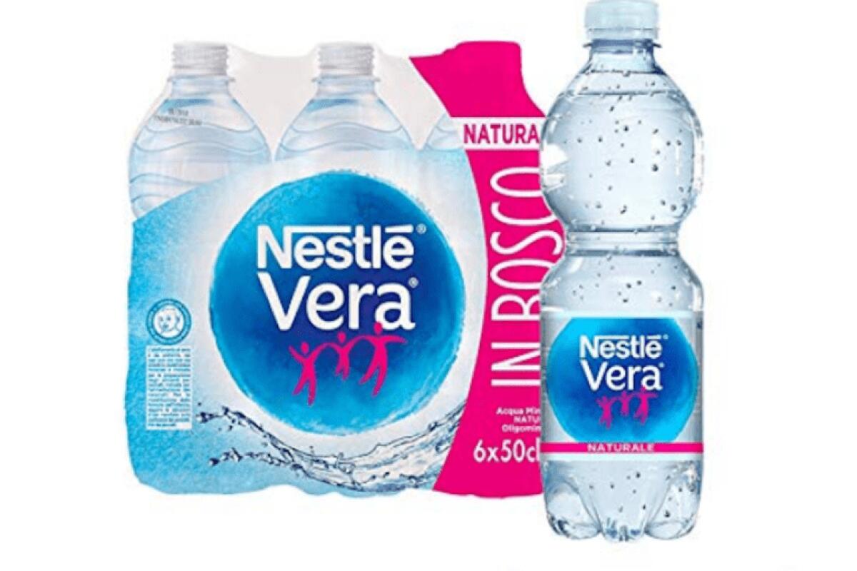 ACQUA NESTLÉ VERA RITIRATA DAL MERCATO, L'ALLERTA DAL MINISTERO DELLA SALUTE: ECCO I LOTTI INTERESSATI - 