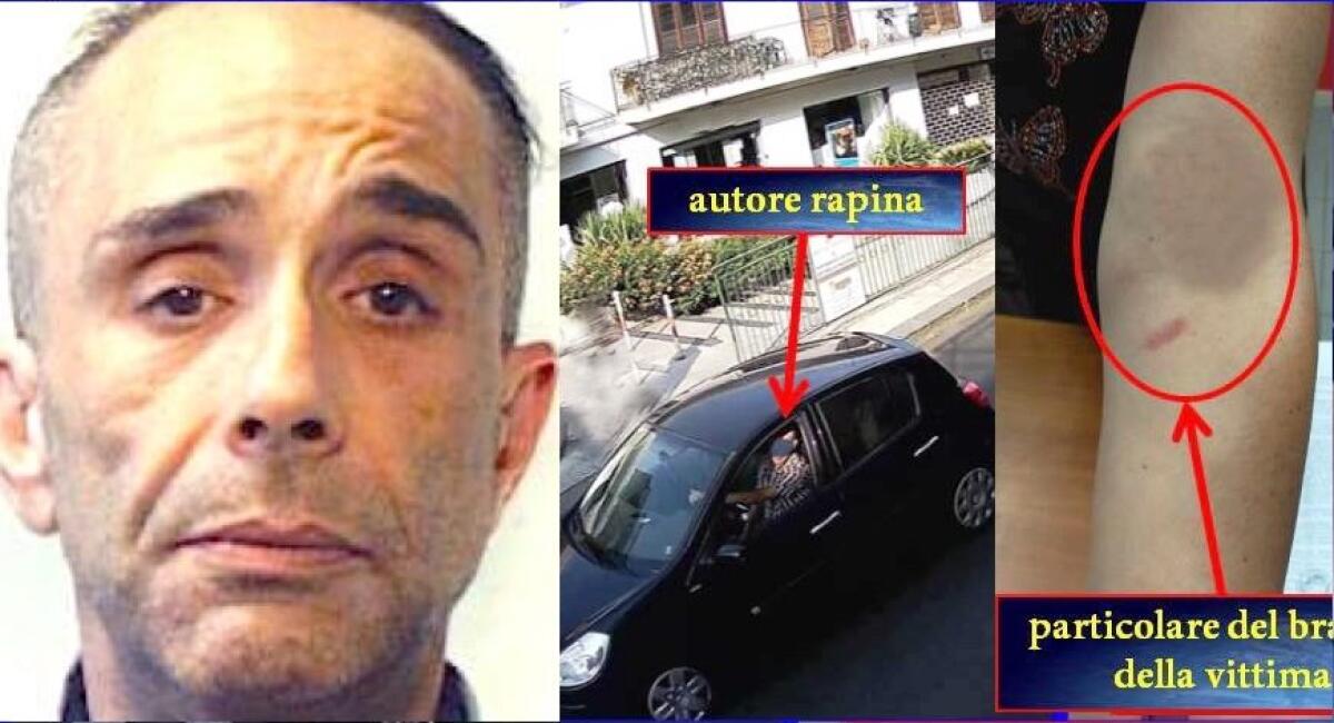 SAN GIOVANNI LA PUNTA, PRIMA LA RAPINA, POI LE FA RITROVARE LA BORSA… VUOTA - 