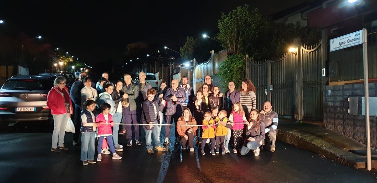 PATERNÒ: LA PRIMA VIA A TOTALE RISPARMIO ENERGETICO, INTERAMENTE FINANZIATA DAI CITTADINI - 