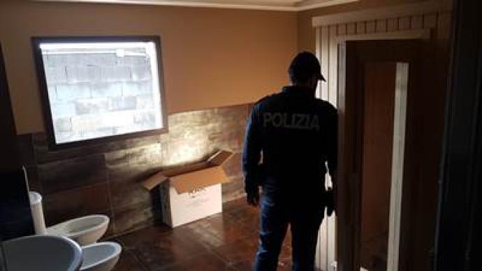 CATANIA, SEQUESTRATI VILLA EXTRA LUSSO, CON SPA E GUARDIANO