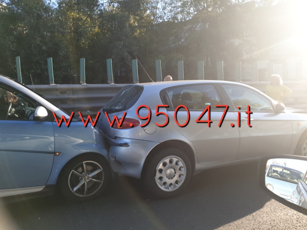 DOPPIO INCIDENTE SULLA SS121, FERITI