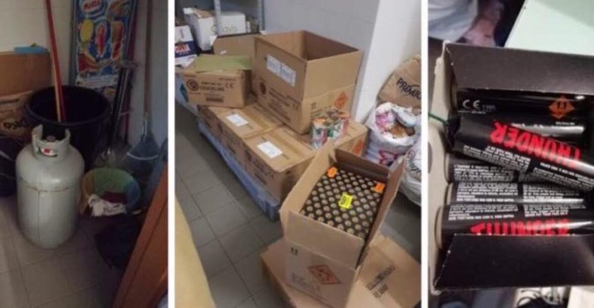 CHIUSO UN BAR A SAN GREGORIO DI CATANIA: AL SUO INTERNO ERANO DETENUTI 170 CHILI DI BOTTI - 