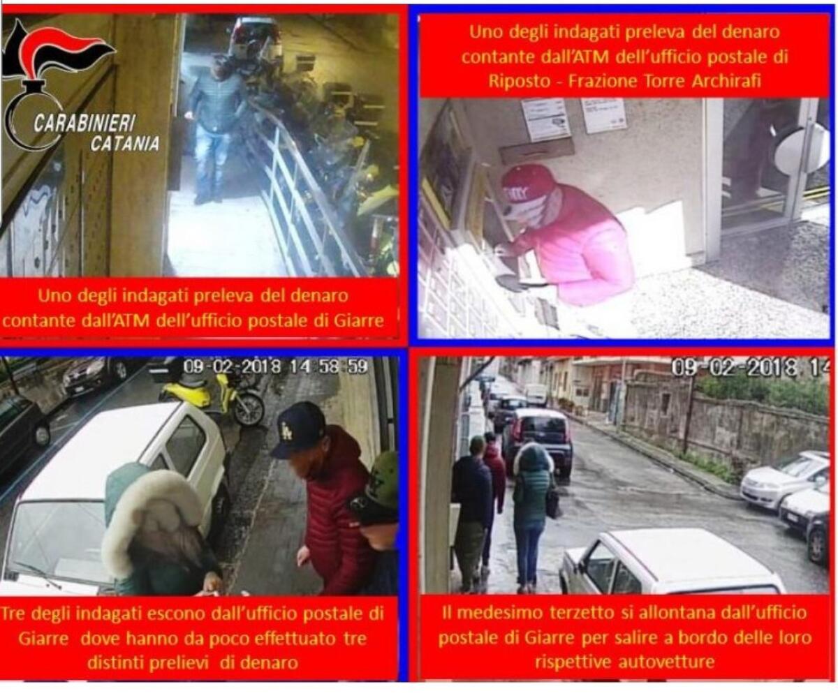 CLONAVANO CARTE PREPAGATE E DI CREDITO TRUFFA ELETTRONICA, 21 INDAGATI NEL CATANESE - 