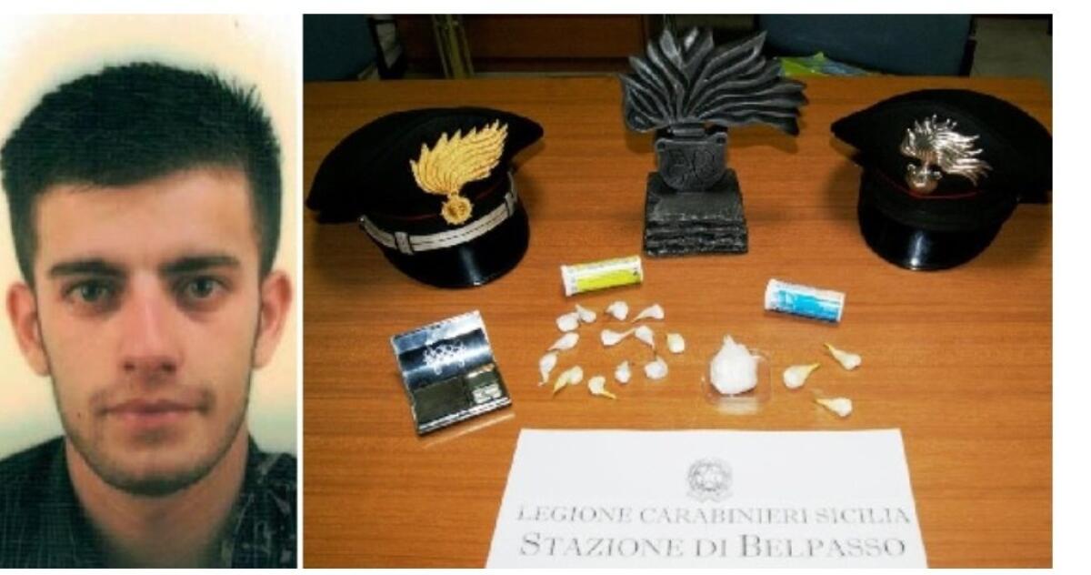 BELPASSO, ANNOTAVA CIFRE E NOMI DEI CLIENTI A CUI VENDEVA LA COCAINA: ARRESTATO - 