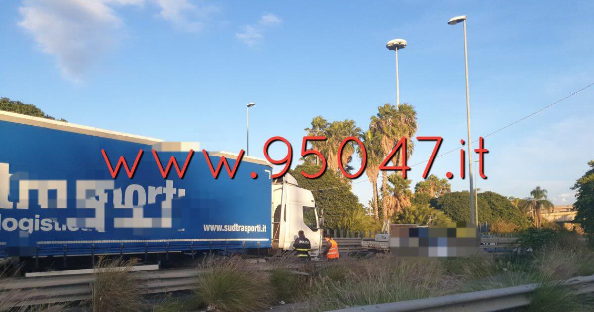 TIR IN AVARIA SULLA SS121, CODE - 