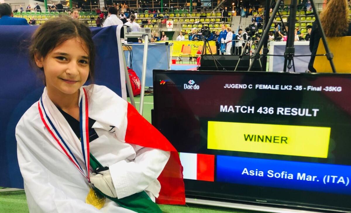 GERMANIA: INARRESTABILE TAEKWONDO MARLETTA,ASIA MARLETTA CAMPIONESSA INTERNAZIONALE 2019 - 