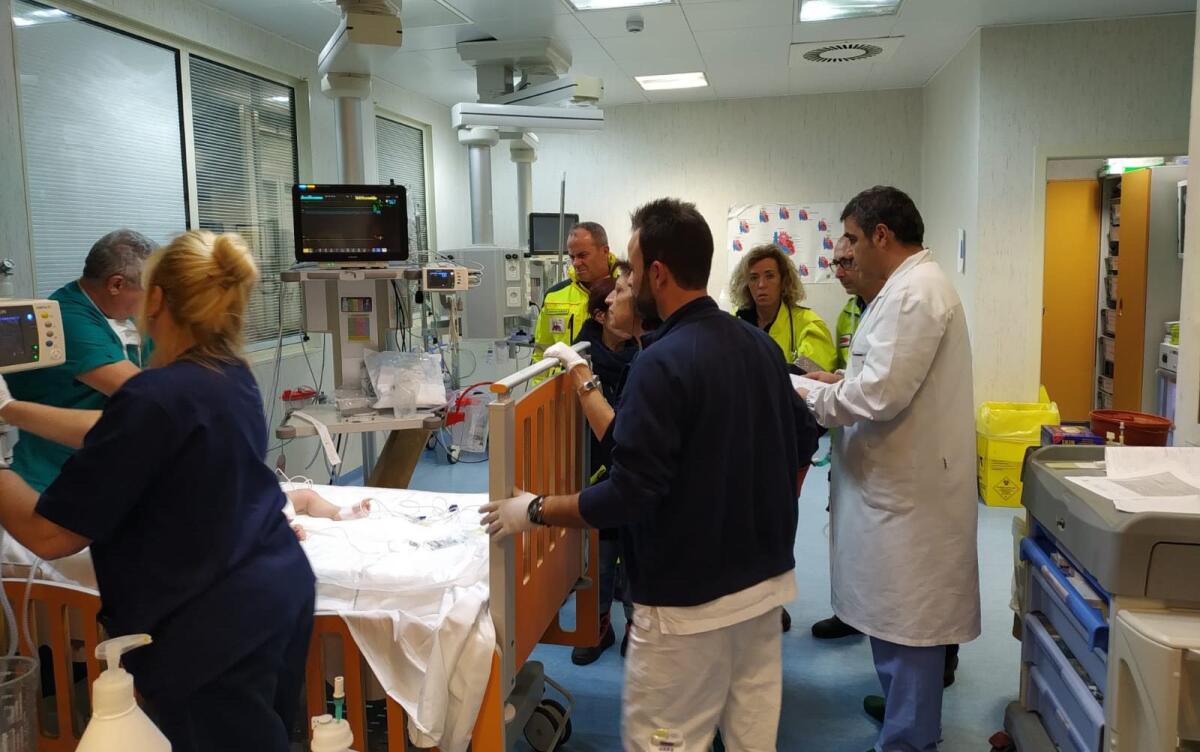 BIMBO DI DUE ANNI INGOIA AURICOLARI, SALVATO DAL CENTRO CARDIOPEDIATRICO DI TAORMINA - 