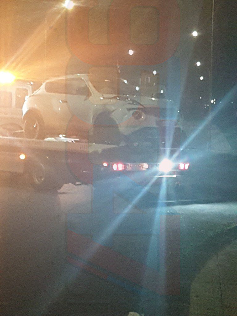 PATERNO': VIOLENTO IMPATTO TRA DUE AUTO NEI PRESSI DELLO STADIO