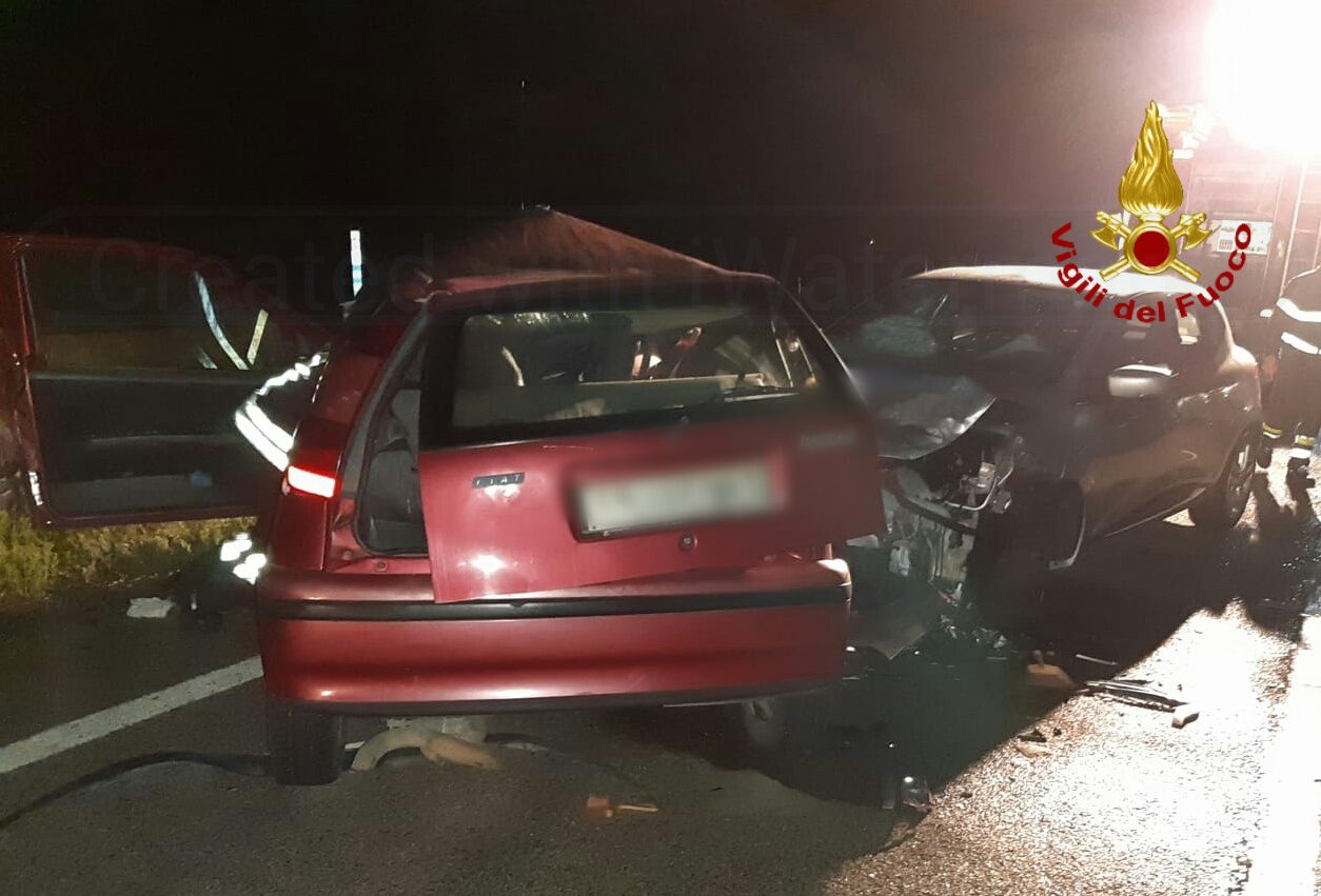 SFERRO: INCIDENTE NELLA NOTTE A SFERRO, GRAVE UN 19ENNE