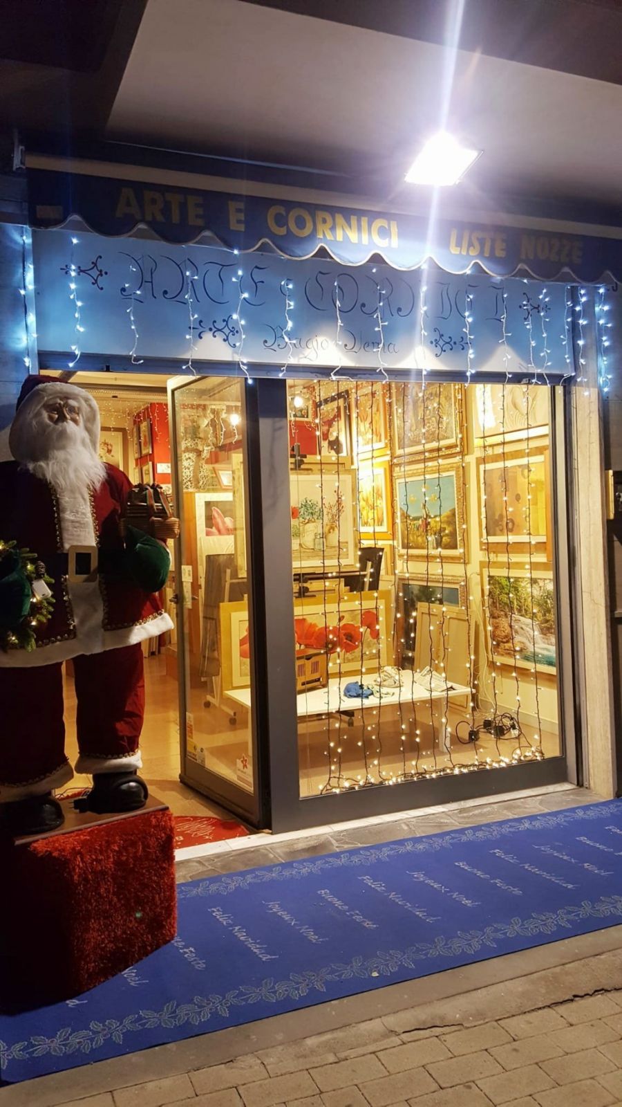 BRONTE: ARRIVANO LE FESTE E LE PROMOZIONI DI ARTE & CORNICI DI B. VENIA