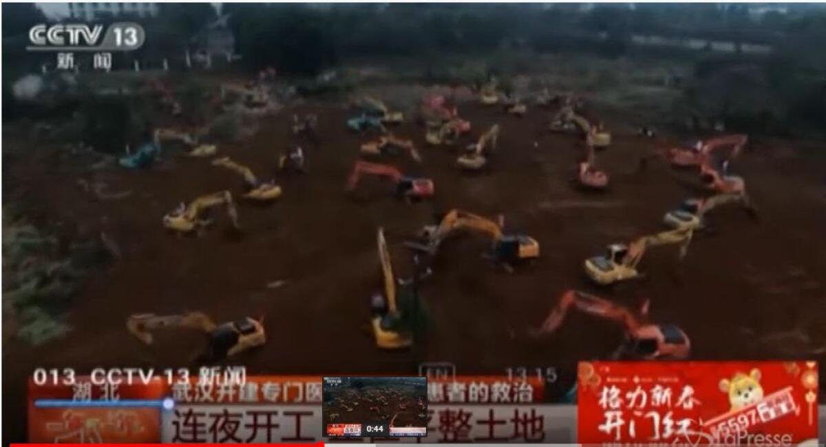 CORONAVIRUS, 26 MORTI: IN CINA VERRÀ COSTRUITO UN OSPEDALE SPECIALIZZATO IN APPENA 10 GIORNI - 