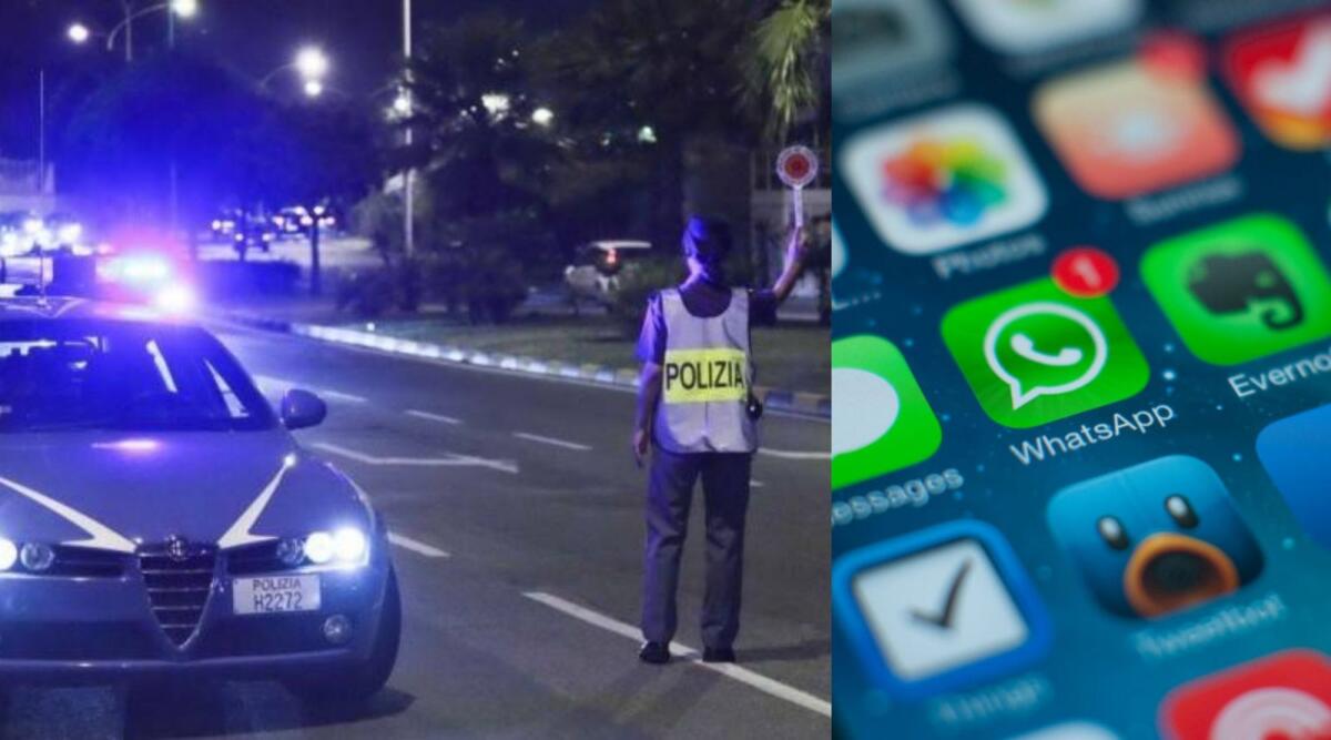 CREARE UN GRUPPO WHATSAPP PER SEGNALARE I POSTI DI BLOCCO NON È REATO - 