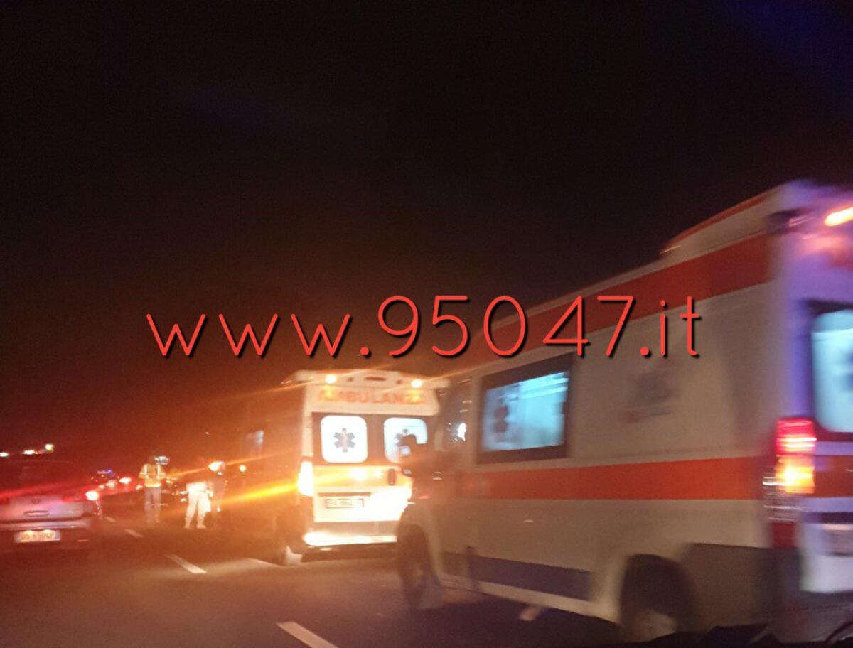 SS121: INCIDENTE NEI PRESSI SVINCOLO VALCORRENTE - 