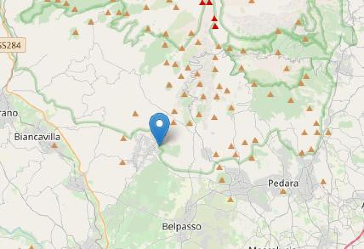 SCOSSA DI TERREMOTO CON EPICENTRO RAGALNA - 