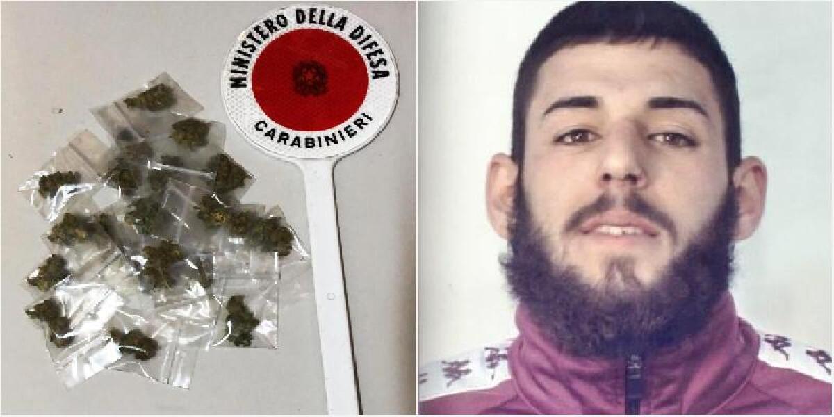 CATANIA: SPACCIATORE FUGGE IN MOTO E SI SCHIANTA CONTRO UNA PANCHINA: ARRESTATO - 