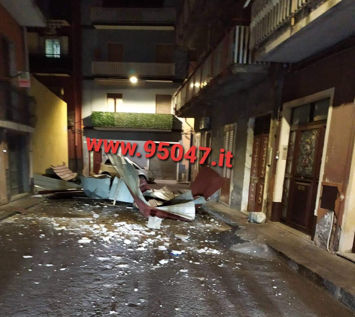 PATERNO' CHIEDE LO STATO DI CALAMITÀ NATURALE - 