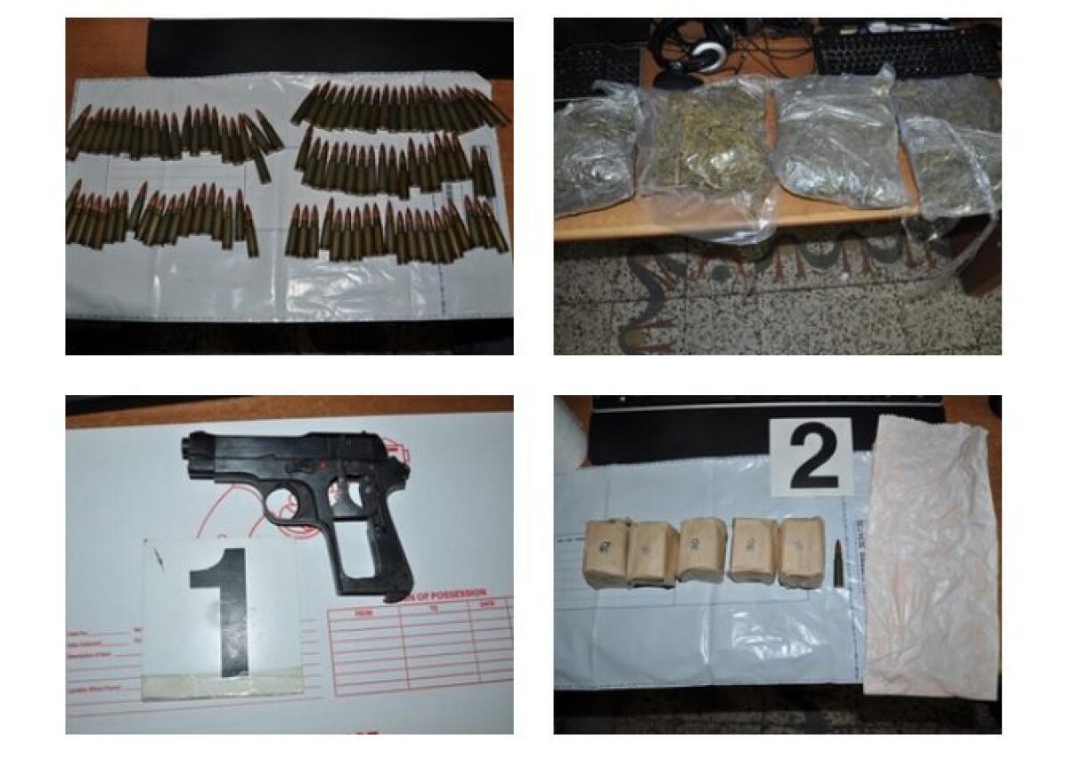 MISTERBIANCO, ARMI E DROGA IN UN TOMBINO DELLA RETE FOGNARIA - 