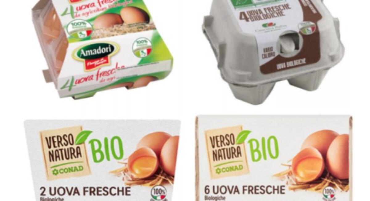 RITIRATI LOTTI DI UOVA A RISCHIO CONTAMINAZIONE VENDUTE CON MARCHIO CONAD E AMADORI - 