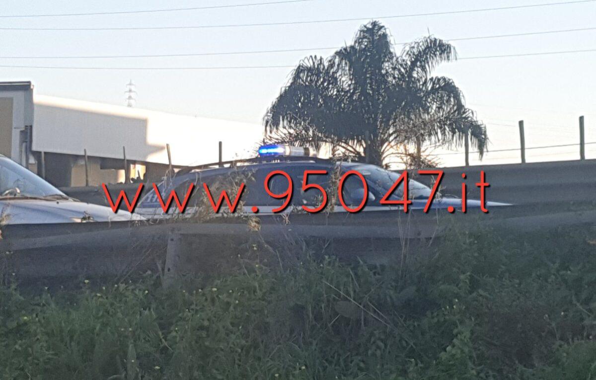 INCIDENTE SULLA SS121 IN TERRITORIO DI MISTERBIANCO,  LUNGHE CODE - 