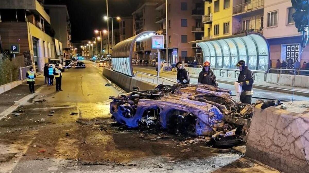 GENOVA: AUTO PRENDE FUOCO, MORTI DUE SICILIANI - 