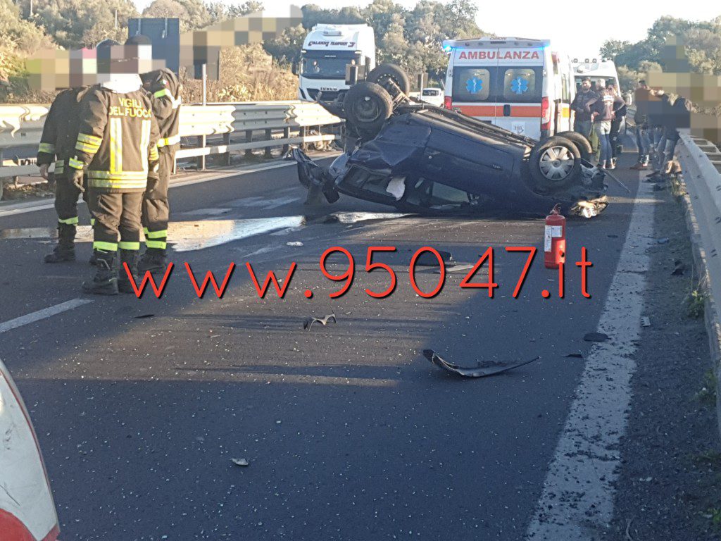 DOPPIO INCIDENTE NELLA GIORNATA DI IERI SULLA SS121
