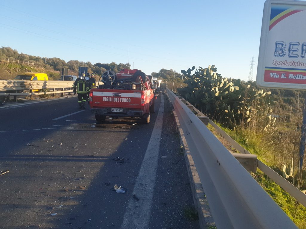 DOPPIO INCIDENTE NELLA GIORNATA DI IERI SULLA SS121