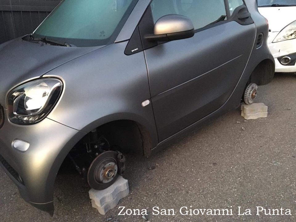 RAFFICA DI FURTI DI PNEUMATICI, LE FOTO