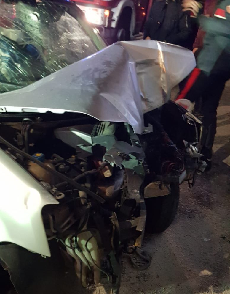 PATERNO': GRAVE INCIDENTE AUTONOMO IN VIA GIOVANNI VERGA NELLA NOTTE