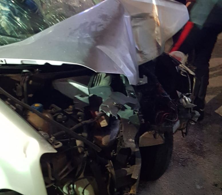 PATERNO': GRAVE INCIDENTE AUTONOMO IN VIA GIOVANNI VERGA