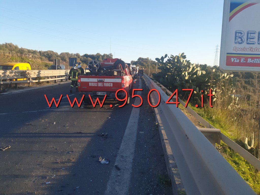 DOPPIO INCIDENTE NELLA GIORNATA DI IERI SULLA SS121