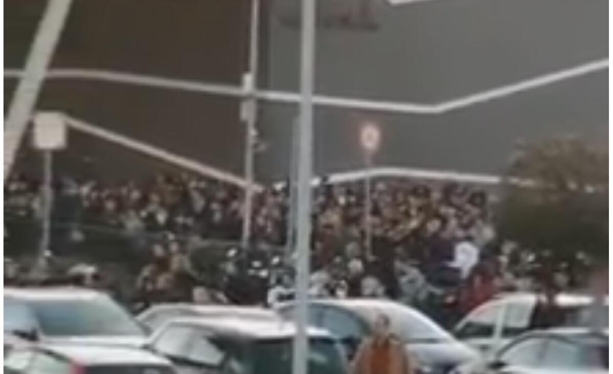 CENTRO SICILIA EVACUAZIONE PER UN PRINCIPIO DI INCENDIO - VIDEO - 