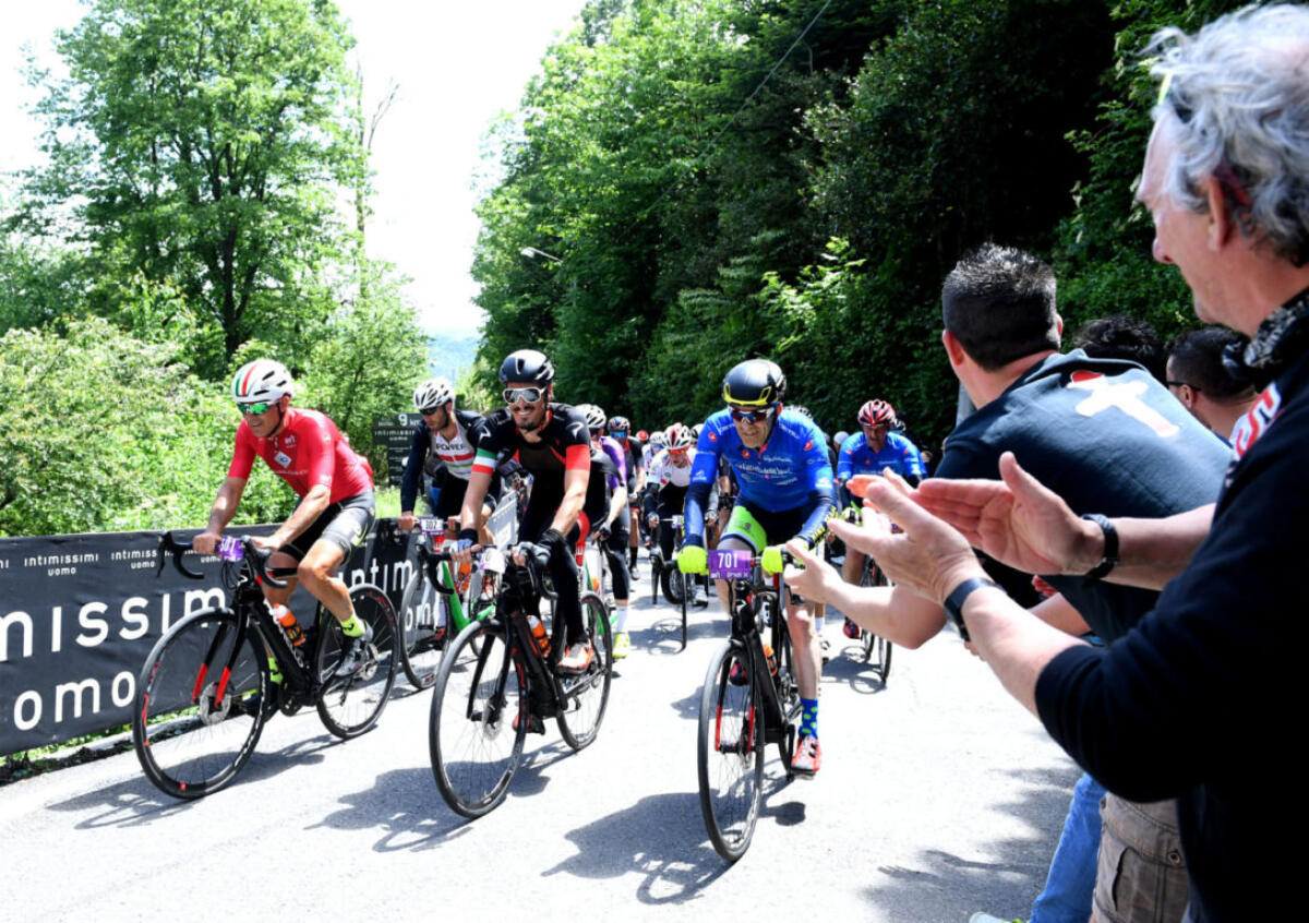 GIRO-E 2020,  PASSAGGIO DA PATERNO', DELLA CORSA ROSA CON BICICLETTE A PEDALATA ASSISTITA - 