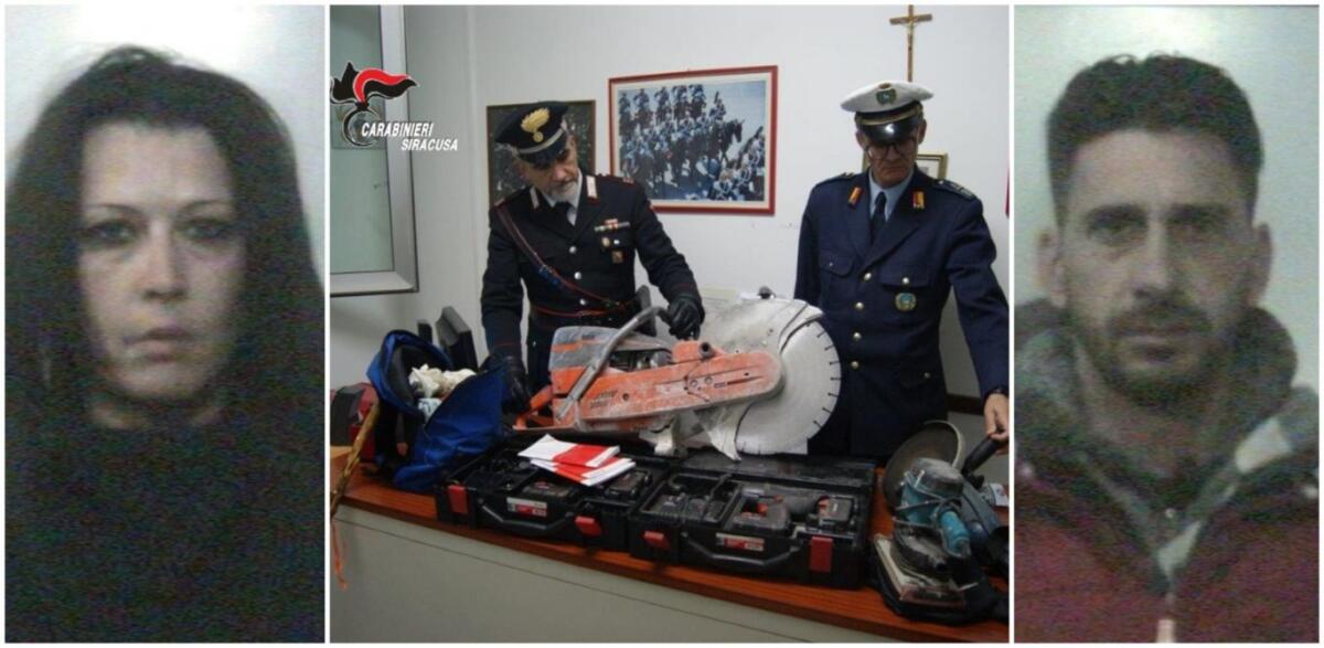CATANIA, LADRI IN TRASFERTA NEL SIRACUSANO ARRESTATI DAI CARABINIERI PER UN FURTO IN UN CANTIERE EDILE - 