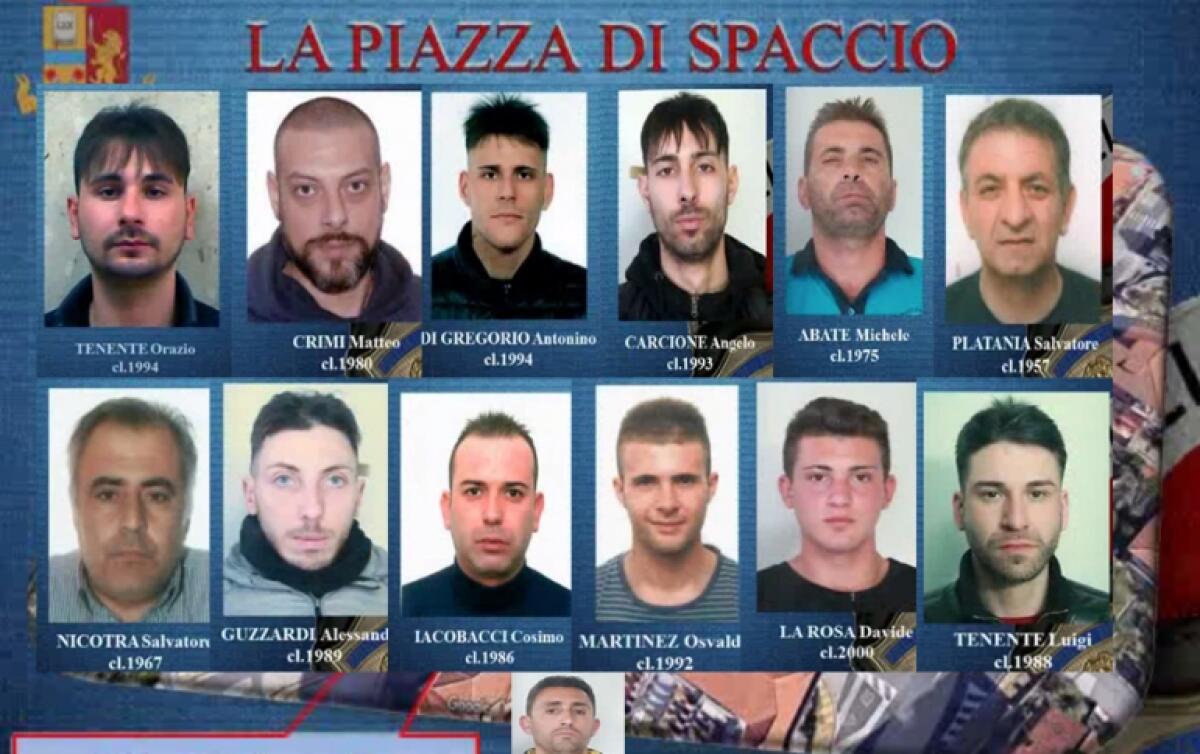 CATANIA: SMANTELLATA PIAZZA DI SPACCIO: 13 MISURE CAUTELARI - NOMI E FOTO - 