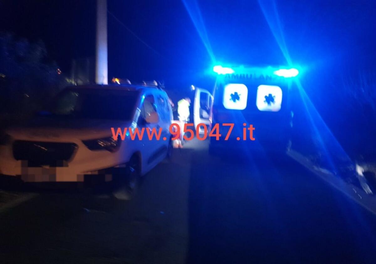 INCIDENTE AUTONOMO IN CONTRADA ACQUAROSSA, FERITO RAGAZZO - 
