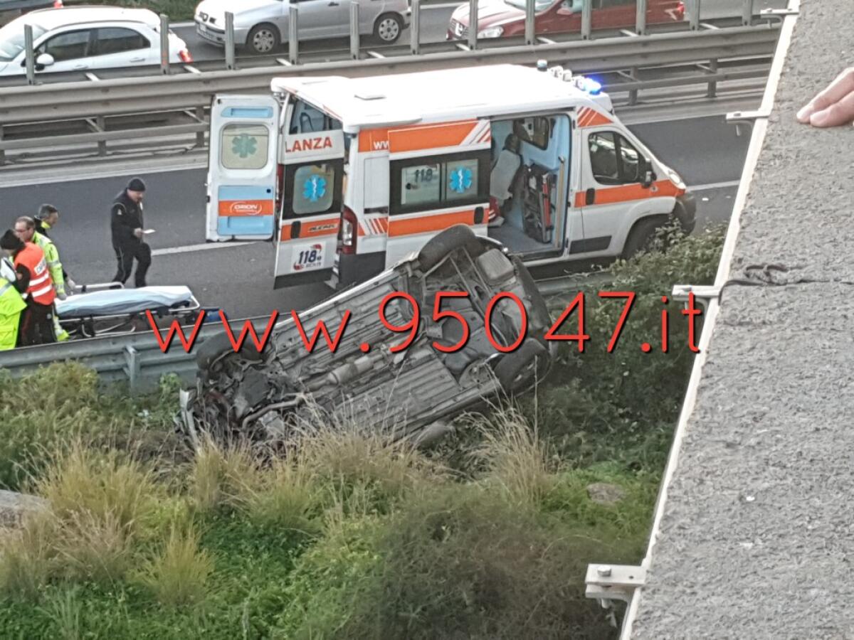 GRAVISSIMO INCIDENTE SULLA SS121, DUE FERITI - 