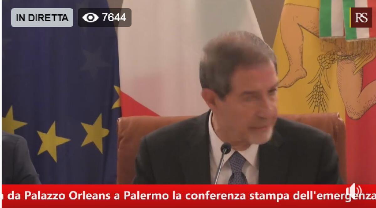 CORONAVIRUS, MUSUMECI: "SCUOLE CHIUSE SOLO A PALERMO FINO A LUNEDI " - 