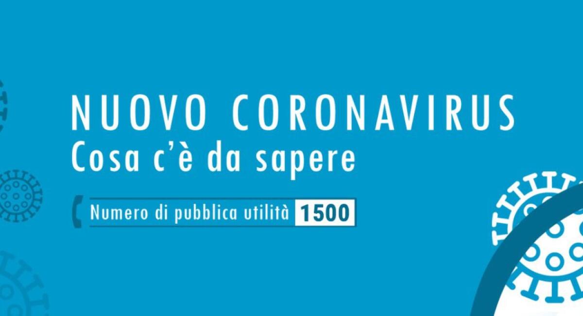 TUTTE LE DOMANDE E LE RISPOSTE DIFFUSE DAL MINISTERO DELLA SALUTE SUL CORONAVIRUS - 
