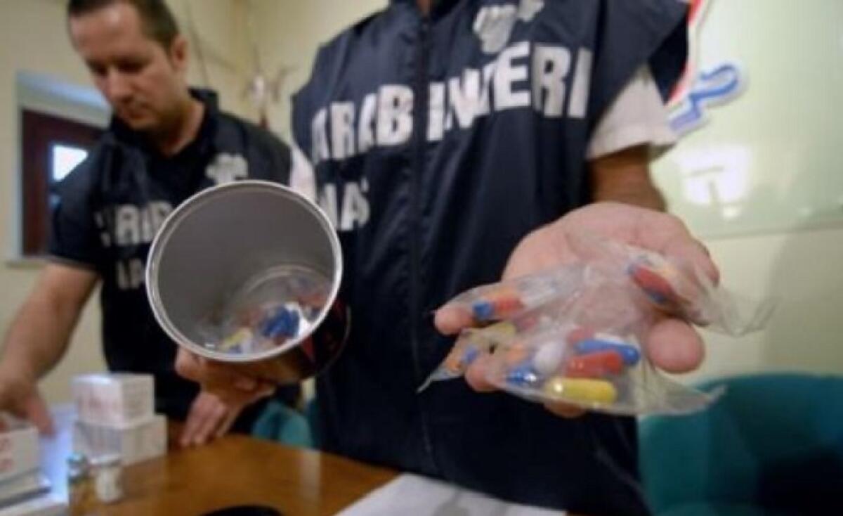 DOPING NELLE PALESTRE DEL REGGINO, FERMATE 9 PERSONE, TRA QUESTI UN CATANESE - 