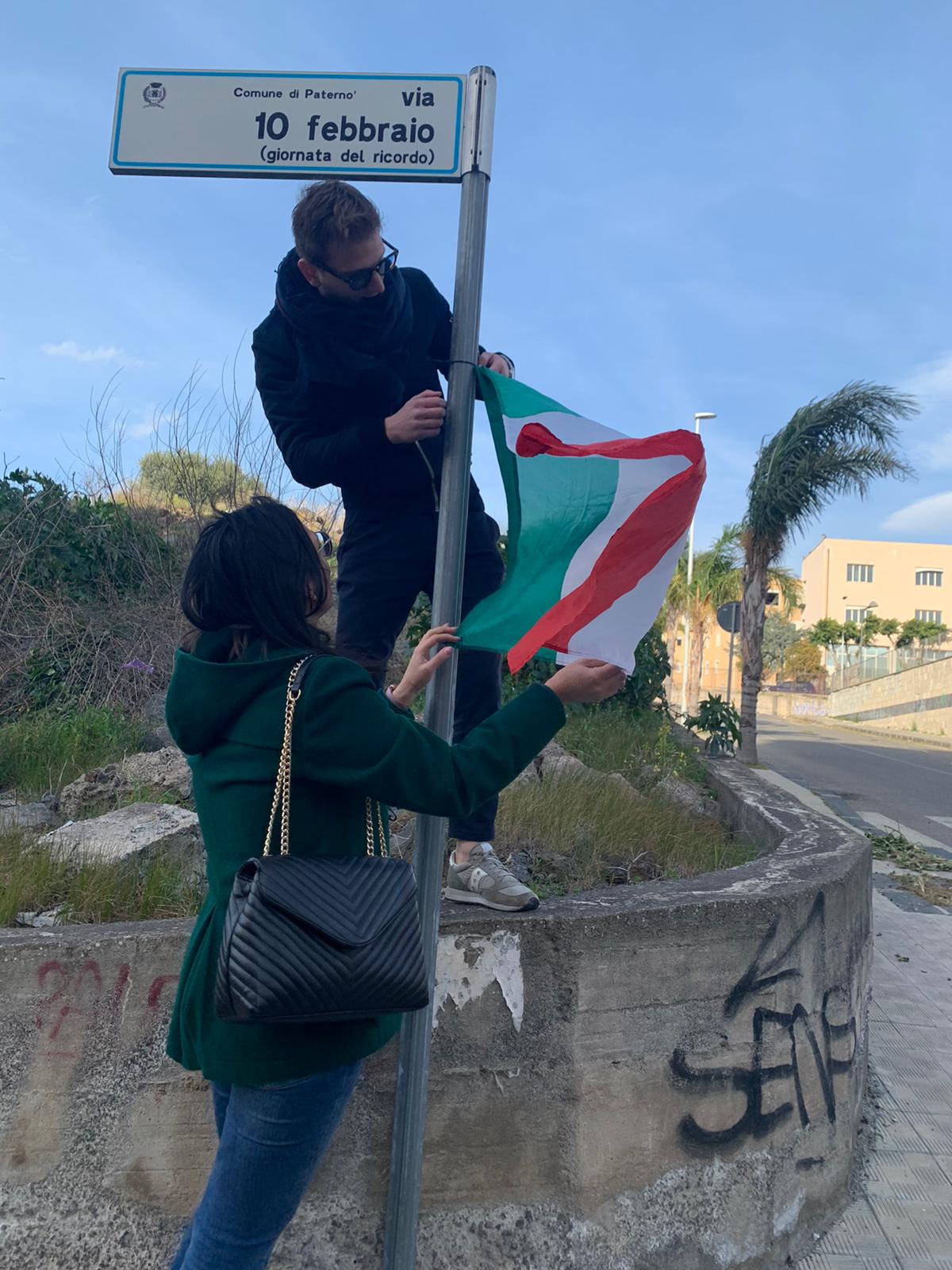 L'ASSOCIAZIONE MUOVITI PATERNÒ,  COMMEMORA I MARTIRI DELLE FOIBE E L'ESILIO